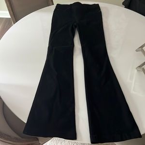 Black Spanx flare leg pull on jeans size S. Worn one time